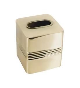 Servilleta de alambre de latón de alta calidad y soporte de caja de pañuelos característica colgante para Hotel/restaurante/oficina/coche precio bajo - Product Image 1