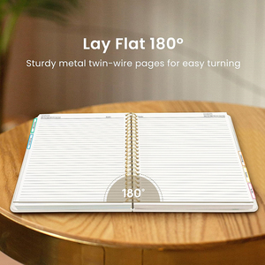 Quaderno <span class=keywords><strong>a</strong></span> <span class=keywords><strong>spirale</strong></span> con copertina rigida e pagine divisori rimovibili, adatto per prendere appunti, quaderno <span class=keywords><strong>a</strong></span> <span class=keywords><strong>righe</strong></span>, <span class=keywords><strong>quaderni</strong></span> <span class=keywords><strong>a</strong></span> <span class=keywords><strong>spirale</strong></span> - Product Image 5