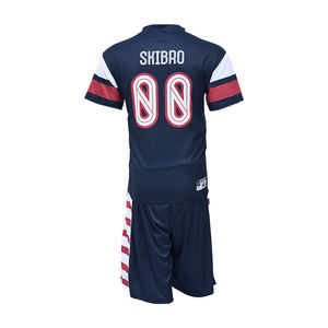 Venta de verano caliente Ropa casual para hombres Conjunto de 2 piezas Camiseta de manga corta con estampado floral y pantalones cortos sólidos Tela de punto - Product Image 2