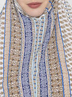Colección Sanash Más Vendida, Vestido de Rayón con Estampado Floral para Mujer Adulta, Manga Larga, Ligero, Transpirable, Personalizado para Oración (Namaz)
