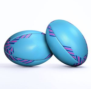 Balle de Rugby dégonflée en cuir véritable Vintage, couture à la main, taille 5, 4 panneaux pour les joueurs disponibles au prix de gros en inde - Product Image 4