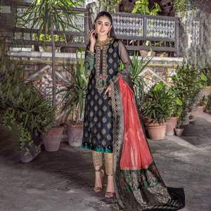 Qualité supérieure décontracté pakistanais indien femmes robes nouveautés 2024 Salwar kameez pelouse robes ODM 1940 - Product Image 4