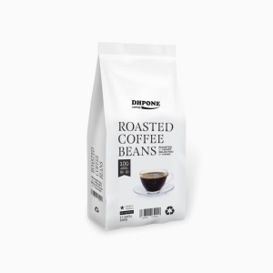 Listo para enviar DHPONE Vietnam grano de café tostado 20% Arábica 80% Robusta bolsas de papel de embalaje uso por filtro de fín o máquina de café - Product Image 2