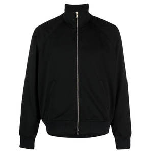 CAVALRY SKT COMPANY Chaquetas deportivas de alta calidad para hombre Cremallera completa Negra con cuello levantado Estilo agradable Material de lona Servicio OEM - Product Image 1