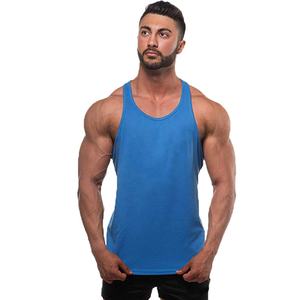 Camisetas sin mangas transpirables para hombre, camisetas sin mangas informales de verano para gimnasio y playa, camisetas sin mangas con logotipo personalizado para hombre - Product Image 1
