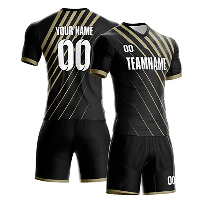 Gesublimeerde Nieuwe Custom Voetbalkleding Groothandel Heren Voetbal Jersey Tenue/Sportkleding Uniform Jeugdteam Voetbal Jersey Kits Voor Mannen
