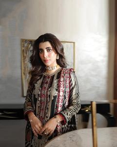 2025-2026 vestido de trabajo Formal moderno de calidad impresionante para mujer último algodón Salwar Kameez para fiesta 01035 - Product Image 4