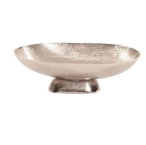 Unique <b>Bowl</b> Serving set use Kitchenware Home Hotel Restaurant Dry Fruit Handmade Silver Aluminum Serving <b>Bowl</b> Round Shape <b>bowls</b> - Product Image 3