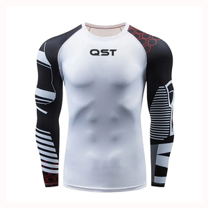QST Alta calidad MMA Rash Guard Nuevo diseño Manga larga Jiu Jitsu Kimono Sublimación Imprimir Gear para artes marciales mixtas - Product Image 1