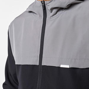 Ensemble de survêtement léger pour homme, veste de course vintage en polyester respirant, taille plus, pour l'été - Product Image 6