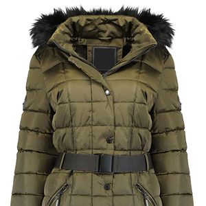 Parka para mujer diseñada para la comodidad diaria y el estilo cálido Parka para mujer hecha para protección contra el viento y forro suave - Product Image 5