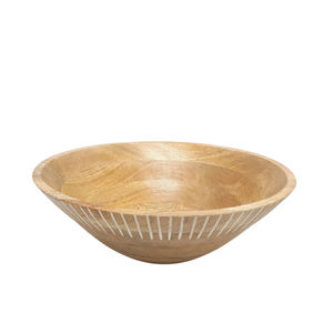 ชามข้าวทรงกลมทำจากไม้อะคาเซียชามใส่ซุปผลไม้งานฝีมือตามธรรมชาติ - Product Image 2