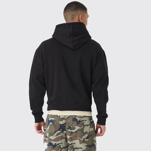 Sudaderas con Capucha Estampadas en DTG 100% Algodón, Última Llegada 2026, Sudaderas de Invierno para Hombre, Gruesas, con Estampado en Relieve - Product Image 2