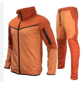 Men's Winter Hooded Soft Home Service Two Piece Set Solid Color Shirt Pants <b>Indoor</b> <b>Outdoor</b> <b>Slipper</b> Best Quality - Product Image 4