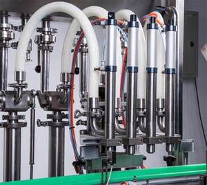 Thực phẩm nước trái cây làm đầy và đóng gói tự động rót chai đóng nắp dòng máy - Product Image 6