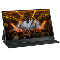 Écran portable 15,6 pouces FHD IPS avec rétroéclairage LED Type-C, fin, pour téléphone portable, PC, ordinateur portable, extension d'écran, jeux PS4