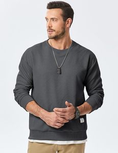 OEM Heavyweight Oversized Hoodie Sweatshirt for Men 100 Cotton Drop Shoulder Fleece Streetwear - Product Image 6