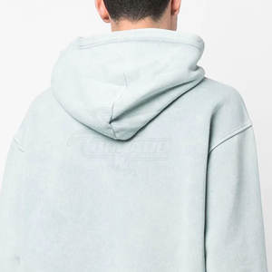 เสื้อฮู้ดซักแบบกรดของผู้ชายคอลเลกชั่นใหม่สำหรับฤดูหนาว - Product Image 6