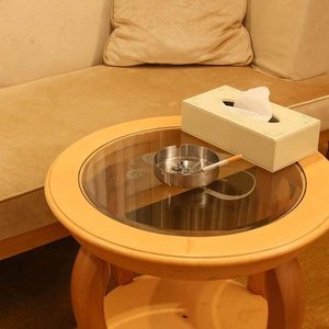 Nouvelle arrivée intérieur/extérieur en acier inoxydable design classique cendrier à cigares avec couvercle avec logo personnalisé vente d'usine - Product Image 3