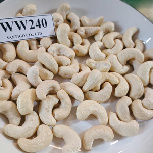 Usine de confiance SANTIGO Noix de cajou W240 Noix de cajou Kaju Badam Noix Noyaux exportés dans le monde entier - Product Image 1