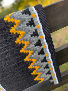 Couverture de selle Western Show Horse Design néo-zélandais Couverture de selle en laine faite à la main Top Tapis de selle en laine Taille - Product Image 2