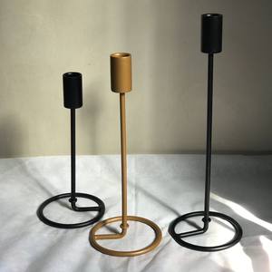 Bougeoir conique en fer forgé, chandelier décoratif de Table pour fête, mariage et dîner, offre spéciale - Product Image 6