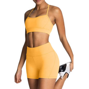 Sujetador de Yoga adelgazante para mujer, Top deportivo de Fitness de alta calidad, sujetador de gimnasio para correr sin costuras, traje de Yoga, entrenamiento cómodo de algodón - Product Image 5