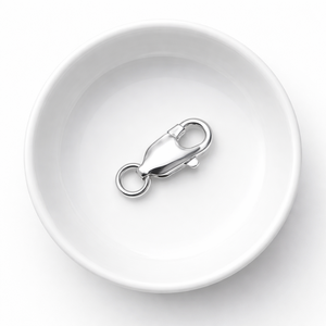 925 Sterling Silver Lobster Claw Clasp with <b>Ring</b> Jewelry Finding Tool & Equipment - Product Image 4