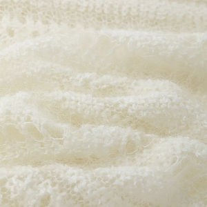 OEM ODM Pull à tricoter sur mesure Pull blanc à longues rayures Pull en laine mohair de créateur Idéal pour l'hiver - Product Image 5