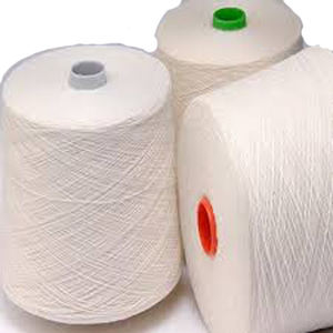 เส้นด้ายฝ้ายปั่นแบบห่วงสำหรับถักและทอผ้าแบบดิบออร์แกนิก100% - Product Image 2