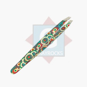 แหนบถอนขนคิ้วสแตนเลสปลายเอียงและที่จับสบาย - Product Image 2