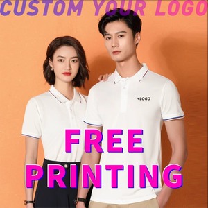 POLO T-shirt Personnalisation gratuite Impression Logo Image Conception vêtements de travail T-shirt Uniforme Culturel Chemise Entreprise Travail Costume Unisexe - Product Image 6