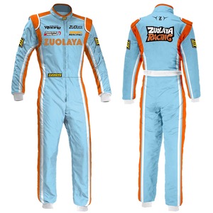 Proveedores de trajes deportivos Go Kart Racing Hombres de coches Kraft de secado rápido con diseño personalizado y uso de logotipo para carreras de coches y bicicletas - Product Image 3