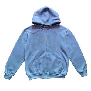 Sweat-shirts à capuche pour hommes de bonne qualité, coupe classique, fermeture éclair, 100% coton, respirant, durable, pull d'hiver en gros - Product Image 4