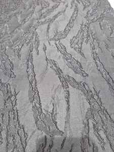 ABAYA para Niñas y Mujeres, Tela Satén Ultra Suave con Brillo, 100% Poliéster, JACQUARD NEGRO, Transpirable, Peso Medio, 160 GSM, PK 1058 - Product Image 2