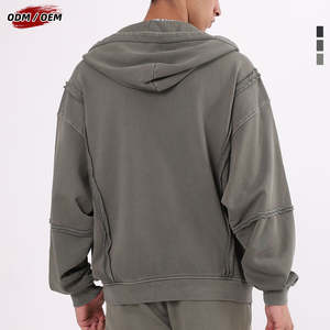 Prix usine unisexe sweats à capuche 320 GSM sweats en gros en vrac confortable chaud Premium qualité personnalisé mode tenue décontracté - Product Image 5