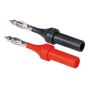 Chauvin Arnoux Set Rouge/Noir pour sondes de test Ø 4 mm Instruments de mesure électroniques de catégorie II - Product Image 2