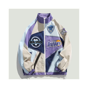 Chaqueta Versity informal de otoño e invierno de alta calidad para ropa deportiva de gran tamaño para hombre - Product Image 1