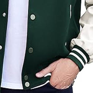 Manga Béisbol Letterman Outdoor Bomber Jumper Jacket Mujeres para hombres Collage Jacket 2025 subido por Dress Sports - Product Image 4
