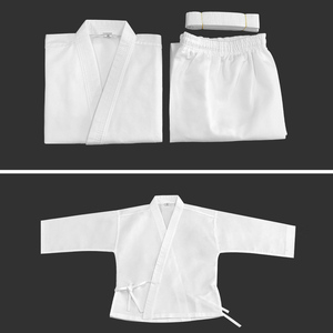 Uniforme personalizado de Jiu Jitsu 50% poliéster 50% Algodón duradero Unisex adulto Yoga meditación Fitness marcial rendimiento frontal - Product Image 6