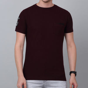 Venta al por mayor pesado 200G 100% algodón camiseta logotipo personalizado impreso bordado hombres liso de secado rápido camiseta en blanco camisetas para hombres - Product Image 1