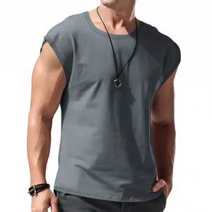 Camisetas sin mangas de verano para hombre, deportes de ocio, Chaleco Corto holgado, nueva ropa para ocio y deportes - Product Image 2