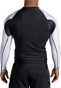 Nouveau Rashguard d'entraînement BJJ à compression à manches longues et short MMA Rashguard de haute qualité pour hommes - Product Image 3