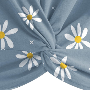 เสื้อยืดครอปสำหรับผู้หญิงคอกลมผ้าคอตตอนแขนสั้นสีพื้นงานตามสั่ง - Product Image 6