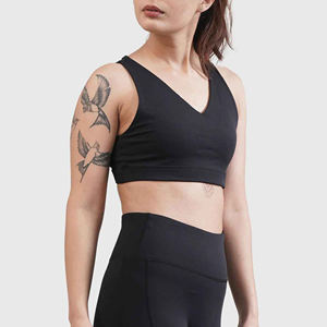 Sujetador Deportivo de Alta Calidad en Poliéster, Personalizado con Logotipo, Cómodo, Sin Compresión, Diseña el Tuyo Propio, Ropa de Práctica para Animadoras, Gran Venta - Product Image 2