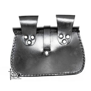 Bolsa de Cintura de Cuero Medieval, Riñonera Histórica para Vikingos, SCA, LARP, Renacimiento y Equipamiento de Reenactación - Product Image 3