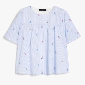 Nuevas camisetas y tops baratos de MOQ bajo para mujer, camisas, blusa de verano, camisas de moda para mujer - Product Image 1