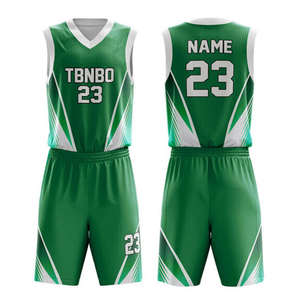 Uniforme de baloncesto de la mejor calidad de malla reversible personalizado para hombre, ropa de baloncesto de práctica al por mayor, uniformes de baloncesto de secado rápido - Product Image 3
