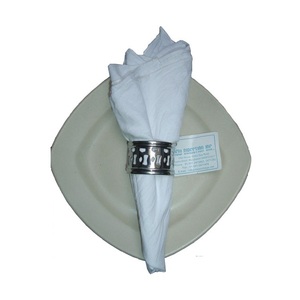 Servilletero Chapado en plata con decoración navideña de aspecto real, servilletero de boda, de lujo para Hotel servilletero, vajilla, servilletero, Mesa - Product Image 6