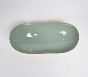 ถ้วยเหล็กเคลือบทำด้วยมือถ้วยรูปถั่วเขียวทำมือ - Product Image 4